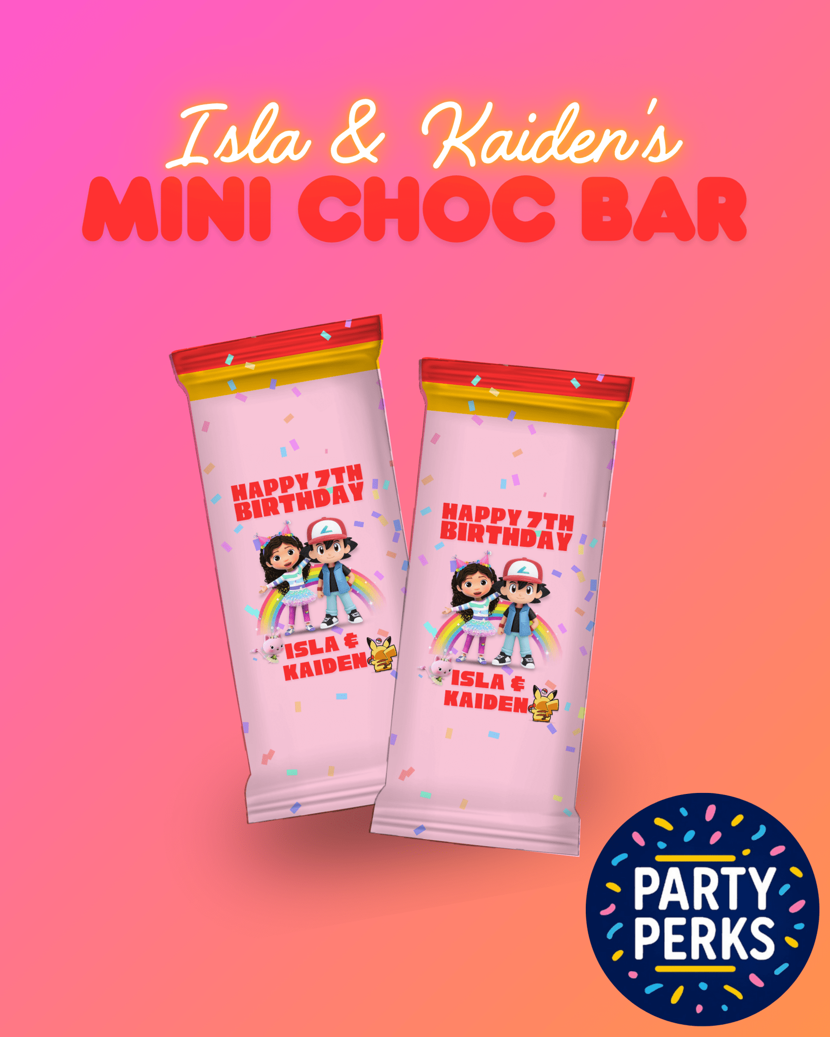 Chocolate wrapping - Party Perks