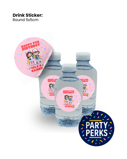 Drink Stickers (6pcs) - Party Perks