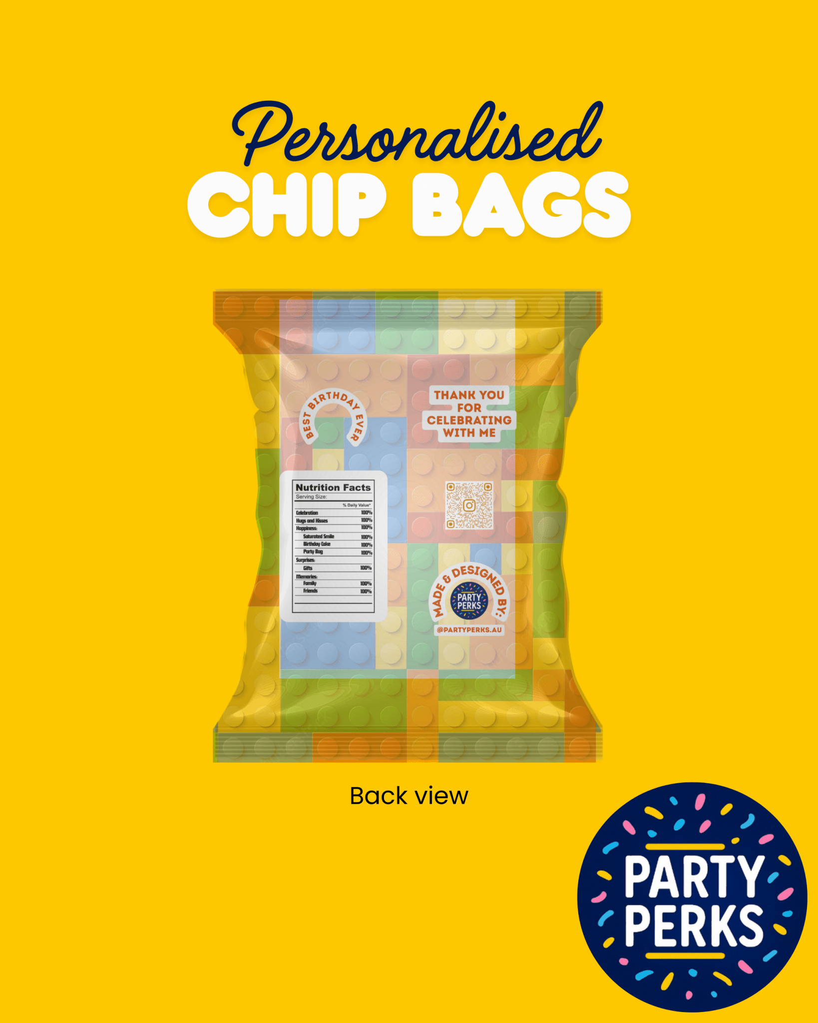 Mini chip bag - Party Perks