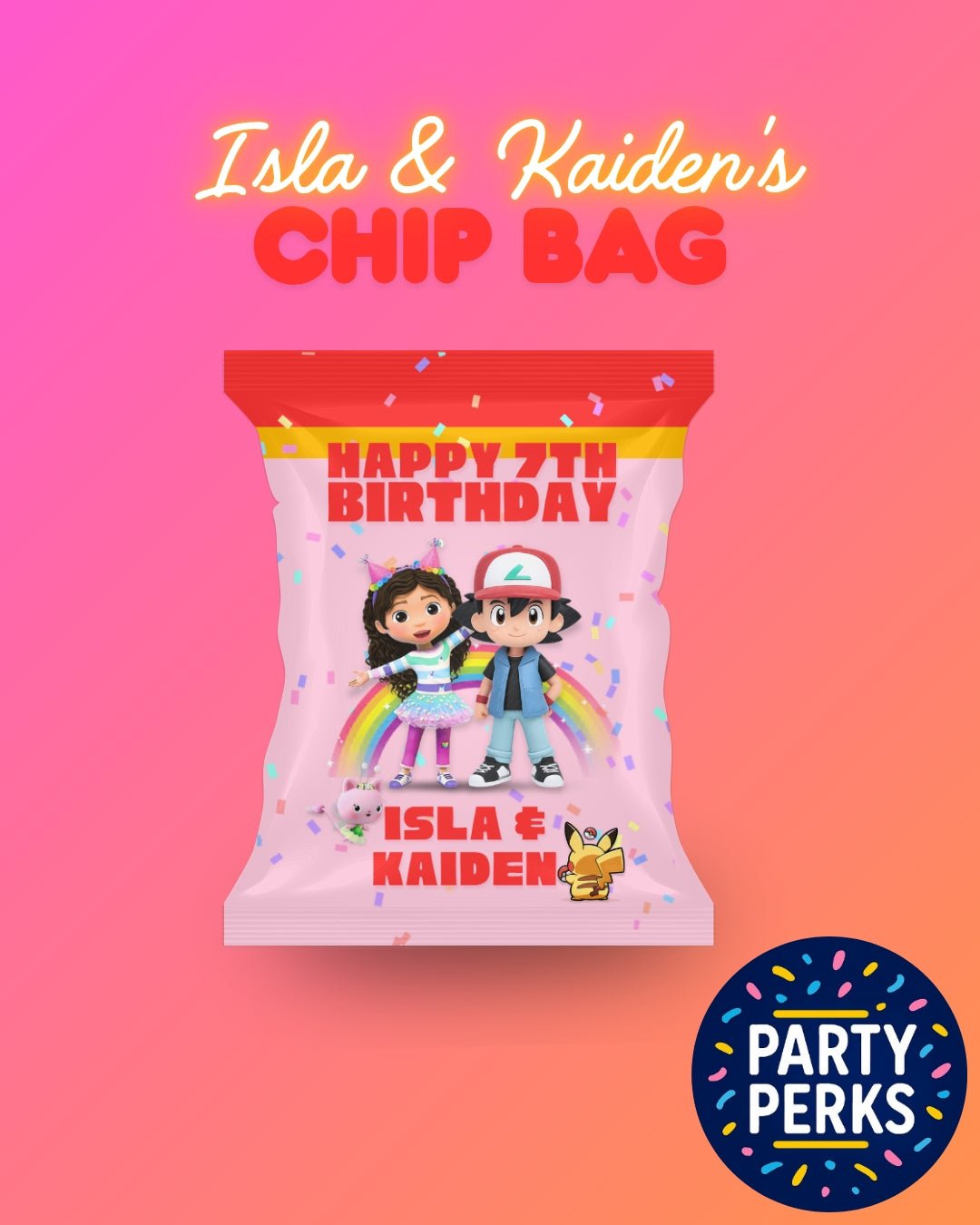 Mini chip bag - Party Perks